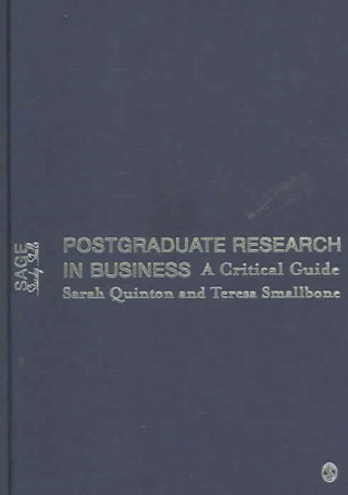 Βιβλίο Postgraduate Research in Business Sarah Quinton