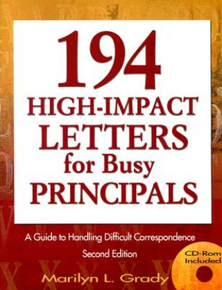 Könyv 194 High-Impact Letters for Busy Principals Marilyn L. Grady