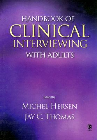 Книга Handbook of Clinical Interviewing With Adults Michel Hersen