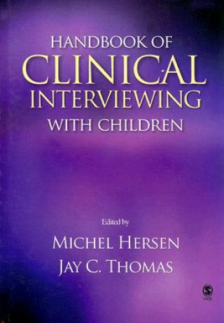 Carte Handbook of Clinical Interviewing With Children Michel Hersen