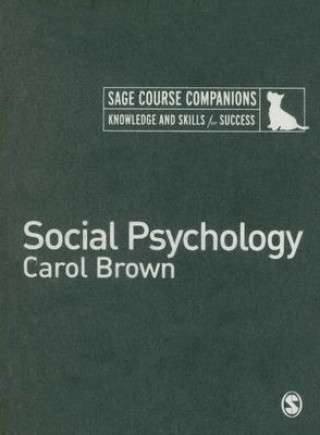 Livre Social Psychology Carol Brown