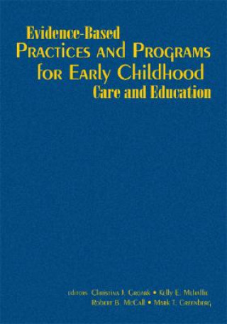 Carte Evidence-Based Practices and Programs for Early Childhood Care and Education Christina J. Groark