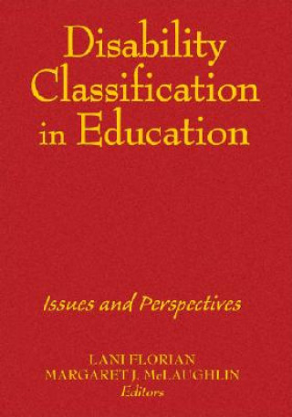 Boek Disability Classification in Education Lani Florian