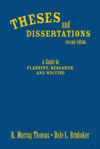 Kniha Theses and Dissertations R. Murray Thomas