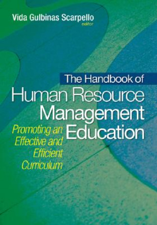 Kniha Handbook of Human Resource Management Education Vida Gulbinas Scarpello