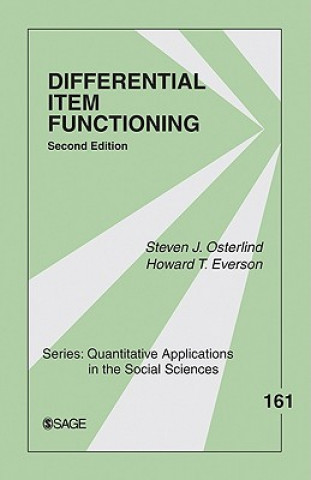 Knjiga Differential Item Functioning Howard T. Everson
