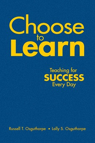 Book Choose to Learn Russell T. Osguthorpe