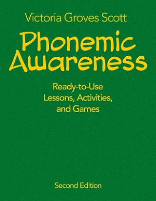 Könyv Phonemic Awareness Victoria Groves Scott