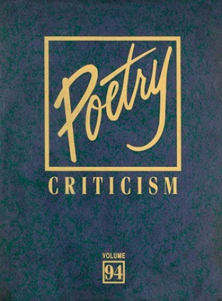 Könyv Poetry Criticism, Volume 94 Michelle Lee