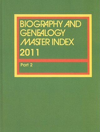 Könyv Biorgraphy and Genealogy Master Index Jennifer Mossman