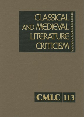 Książka Classical and Medieval Literature Criticism Jelena Krstovic