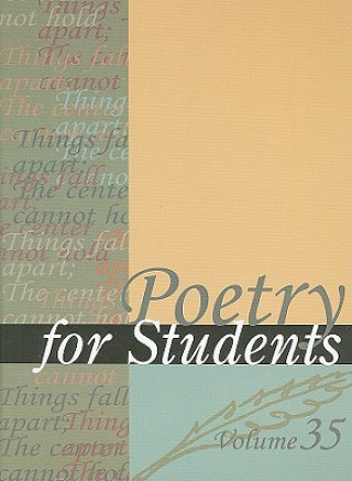 Book Poetry for Students, Volume 35 David J. Kelly