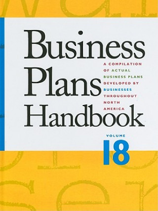 Książka Business Plans Handbook, Volume 18 Lynn M. Pearce