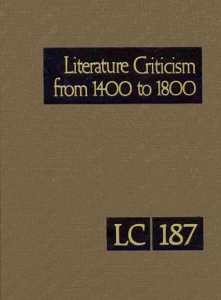 Kniha Literature Criticism from 1400-1800 