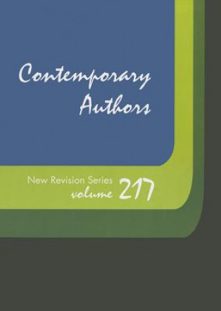 Kniha Contemporary Authors New Revision Series Gale Cengage Learning