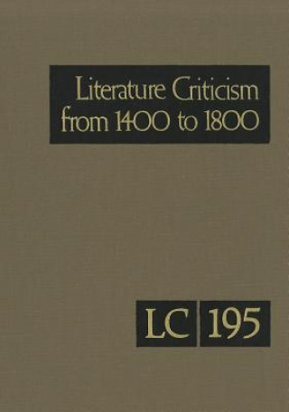 Kniha Literature Criticism from 1400 to 1800 Lawrence J. Trudeau