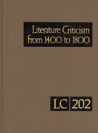 Kniha Literature Criticism from 1400-1800 Gale