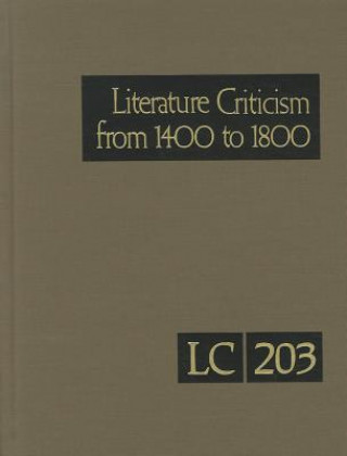 Könyv Literature Criticism from 1400-1800 Lawrence J. Trudeau