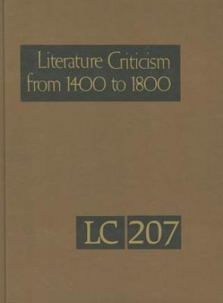 Carte Literature Criticism from 1400 to 1800, Volume 207 Lawrence J. Trudeau