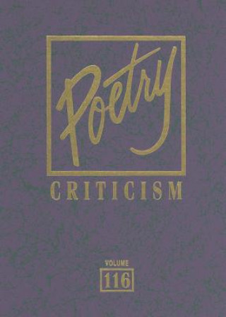 Kniha Poetry Criticism, Volume 116 Michelle Lee