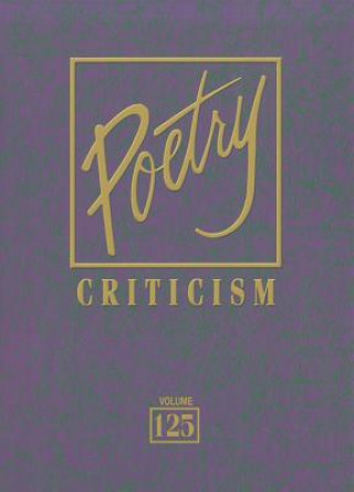 Carte Poetry Criticism, Volume 125 Michelle Lee