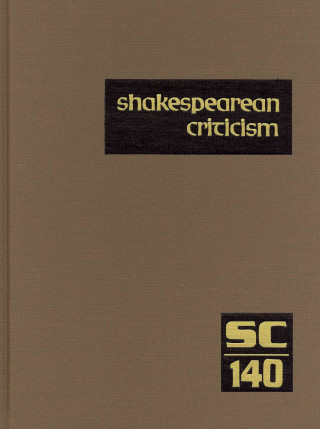 Könyv Shakespearean Criticism Gale Editor