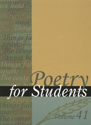 Book Poetry for Students Gale