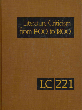 Livre Literature Criticism from 1400-1800 Gale Editor