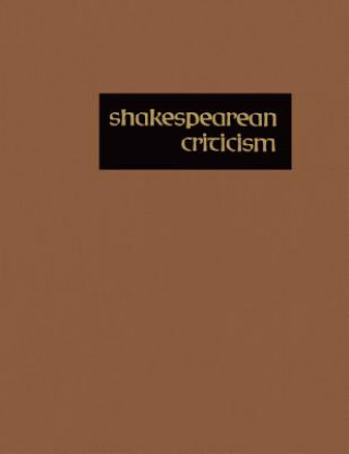 Knjiga Shakespearean Criticism Lawrence J. Trudeau