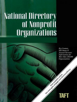 Książka National Directory of Nonprofit Organizations Taft Group