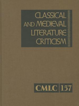 Książka Classical and Medieval Literature Criticism, Volume 157 Jelena Krstovic