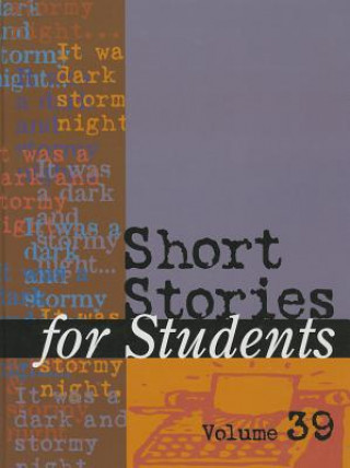 Carte Short Stories for Students Thomas E. Barden