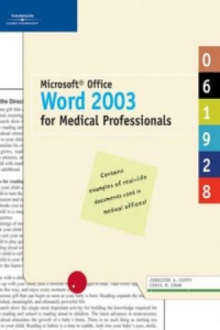 Kniha Microsoft Office Word 2003 for Medical Professionals Carol M. Cram