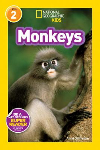 Книга National Geographic Kids Readers: Monkeys Anne Schreiber