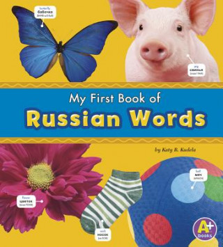 Kniha My First Book of Russian Words Katy R Kudela