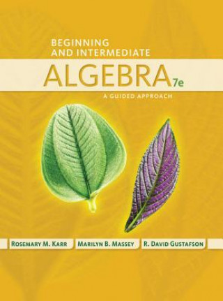 Book Beginning and Intermediate Algebra Rosemary M. Karr