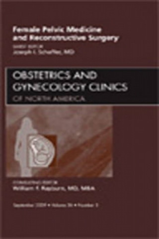 Kniha Female Pelvic Medicine and Reconstructive Surgery, An Issue of Obstetrics and Gynecology Clinics Joseph I. Schaffer