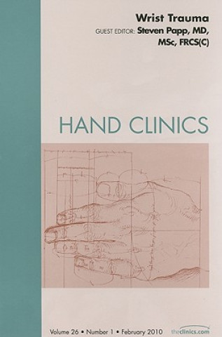 Książka Wrist Trauma, An Issue of Hand Clinics Steven Papp