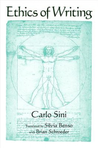 Kniha Ethics of Writing Carlo Sini