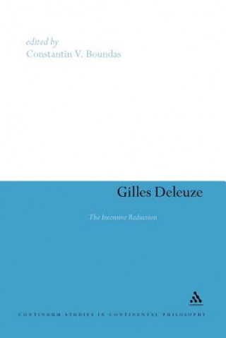 Libro Gilles Deleuze Constantin V. Boundas