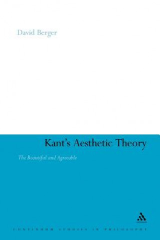 Książka Kant's Aesthetic Theory David Berger