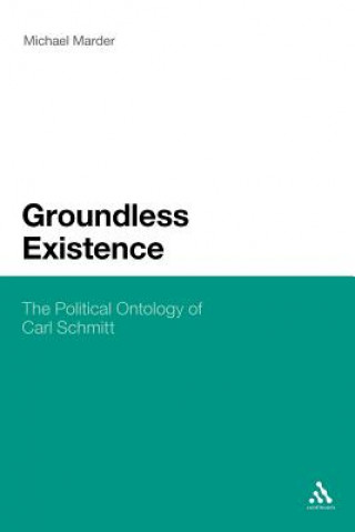 Carte Groundless Existence Michael Marder
