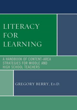 Kniha Literacy for Learning Gregory Berry