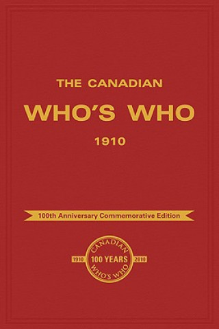 Książka Canadian Who's Who 1910 University of Toronto Press