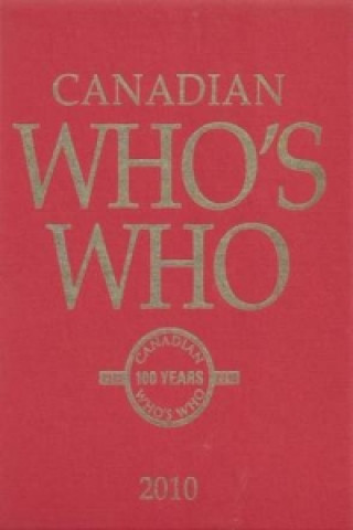 Carte Canadian Who's Who 2010 University of Toronto Press