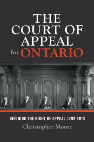 Könyv Court of Appeal for Ontario Osgoode Society
