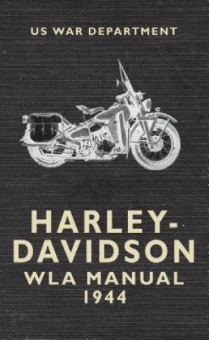 Carte Harley Davidson WLA Manual 1944 War Department US