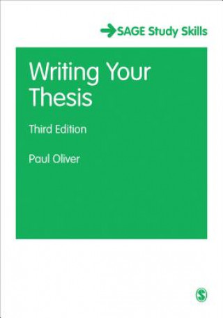 Livre Writing Your Thesis Paul Oliver