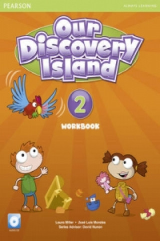 Carte Our Discovery Island American Edition Workbook with Audio CD 2 Pack Laura Miller
