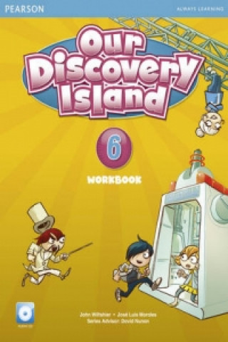 Könyv Our Discovery Island American Edition Workbook with Audio CD 6 Pack John Wiltshier